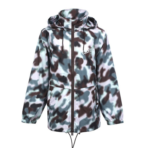 KENZO/高田贤三22春夏女士拉链夹克外套FC52BL137