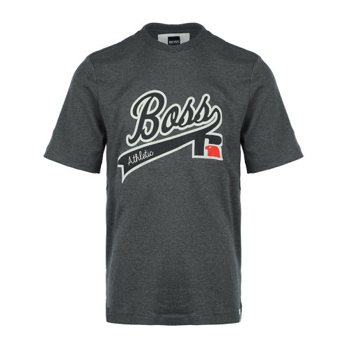 HUGO BOSS/雨果博斯22春夏徽标图案男士短袖T恤TRA350466090