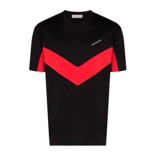 Givenchy 纪梵希  男装 服饰 撞色几何图案潮流男士短袖T恤