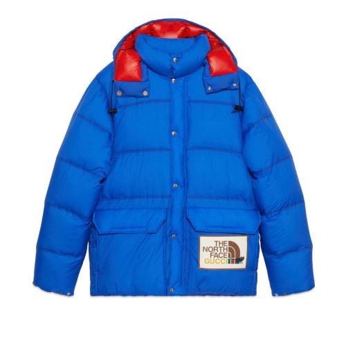  GUCCI古驰 22年秋冬 男士 The North Face x Gucci联名系列羽绒夹克 663753 XAACW 4316