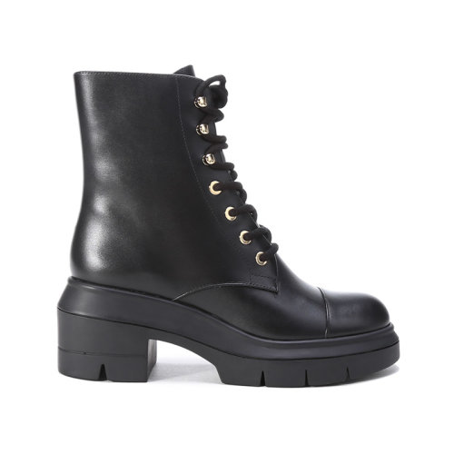 Stuart Weitzman/斯图尔特韦茨曼【22春夏新款】女士皮革高跟系带靴子短靴 NISHA