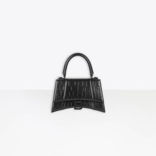  BALENCIAGA巴黎世家 22年秋冬 女士 手提包 Hourglass 小号 Top Handle 手袋 59354615V771000 预定商品1-3周发货