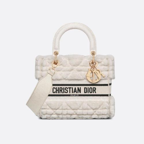  DIOR迪奥 22年秋冬 女士 单肩包 Sac Lady D-Lite Medium M0565OMBU_M941