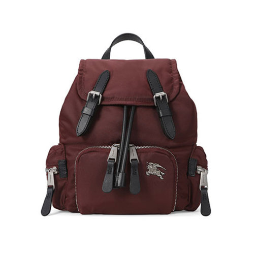 BURBERRY/博柏利 巴宝莉男包 The Rucksack系列 经典战马徽标 男士尼龙翻盖双肩包 80067171