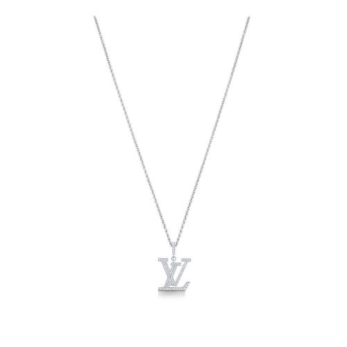 LV路易威登 22年秋冬 女士 项链 COLLIER PENDENTIF LV IDYLLE BLOSSOM， OR BLANC ET DIAMANTS 预定商品2-8周发货