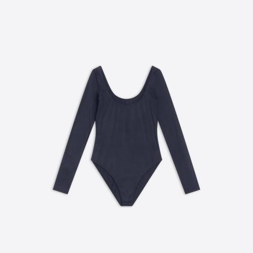  BALENCIAGA巴黎世家 22年春夏 女士 连体衣 Womens Dancer Body in Black 6982594B0B41000