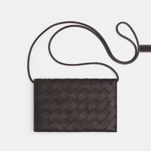  BV葆蝶家 22年秋冬 女士 钱包 portefeuille a bandouliere 708586VCPP38849