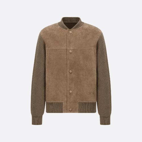  DIOR迪奥 22年秋冬 男士 夹克 Blouson Teddy 293M430AT395_C730