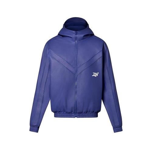  LV路易威登 22年秋冬 男士 夹克 皮革运动束腰夹克 1AA7E8 1AA7E7 1AA7E9 1AA7E6