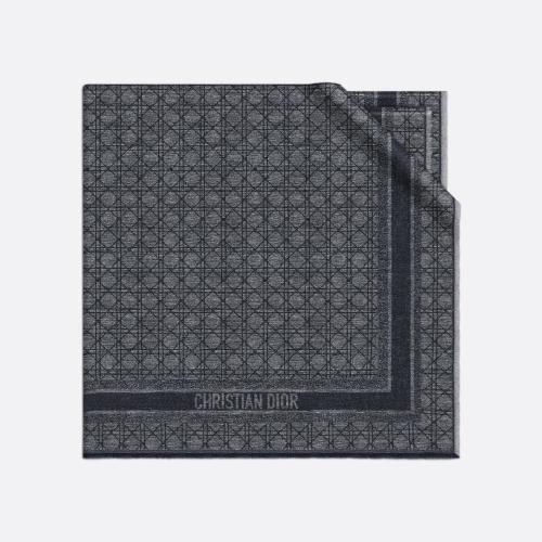  DIOR迪奥 22年秋冬 女士 围巾 Chale D-Cannage 21CAN140I061_C850