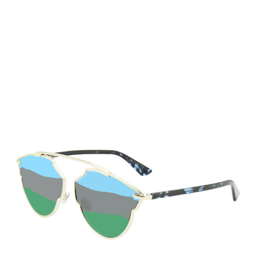 DIOR/迪奥 个性 潮流 街拍 女士 太阳镜 三色炫彩 镜片 墨镜 眼镜 DIORSOREALA 59mm DIOR 迪奥