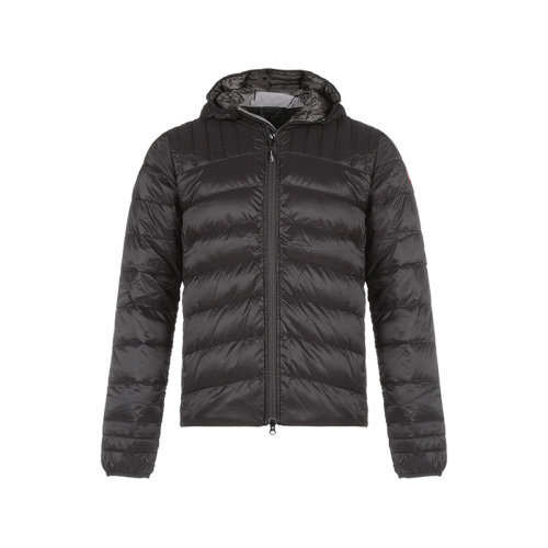 CANADA GOOSE/加拿大鹅 2021款 男士羽绒服 男士尼龙轻薄款BROOKVALE薄款鸭绒连帽羽绒服外套 5501M