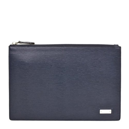  BALLY/巴利 女士深蓝色皮革手拿包 6226501 PLSX