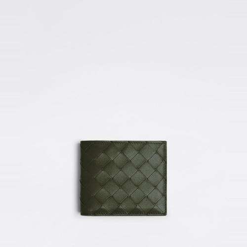  BV葆蝶家 22年秋冬 男士 钱包 portefeuille a deux volets avec porte-monnaie 605722VCPQ432