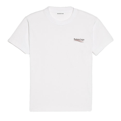 Balenciaga/巴黎世家  女士白色纯棉短袖T恤 612964TIV529040