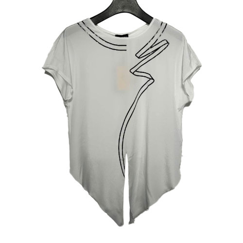 Emporio Armani/安普里奥阿玛尼 白色女士T恤