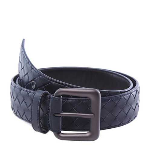 Bottega Veneta/葆蝶家 宝缇嘉 男士皮质编织经典时尚针扣皮带腰带 271932V4650