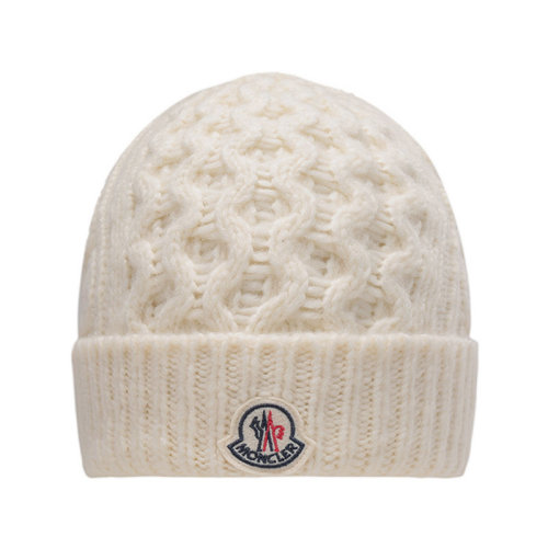Moncler/蒙克莱 【22秋冬新款】 女士羊毛帽子针织帽 3B00025 M2039