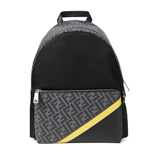 FENDI/芬迪 男士织物/配皮/PU双肩包7VZ042A9XT