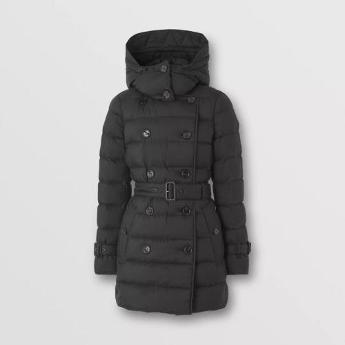  BURBERRY 22年秋冬 女士 可拆式连帽羽绒外套 80450211 预定商品1-3周发货