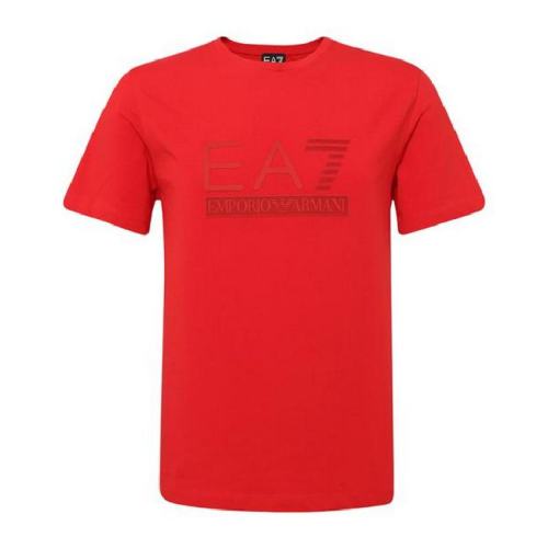  ARMANI/阿玛尼 阿玛尼 男士红色棉质短袖T恤 3ZPT42PJ18Z01451 PLFSX