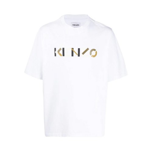  KENZO/高田贤三 男士印花棉质短袖T恤 FA65TS055 4SK 01 PLFSX