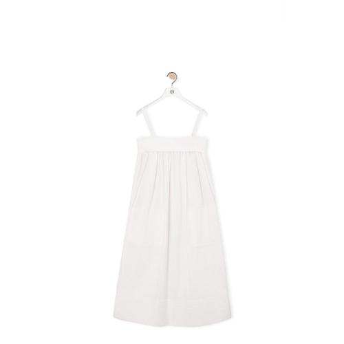  LOEWE罗意威 22年秋冬 女士 连衣裙 Strappy dress in cotton S616Y09X33-2100