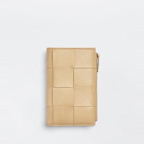 BV葆蝶家 女士 钱包 portefeuille zippe a deux volets 667130VCQC19776 预定商品1-3周发货