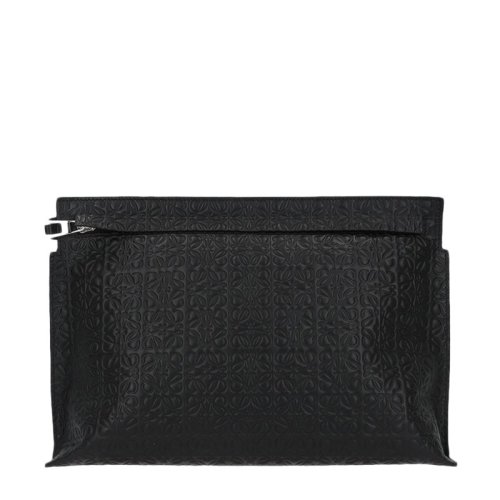  LOEWE/罗意威 女士黑色皮革手拿包 107.55.W051100 PLSX