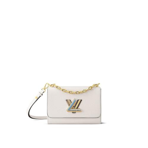  LV路易威登 22年秋冬 女士 单肩包 SAC TWIST MM a BANDOULIERE CHAINE M21032
