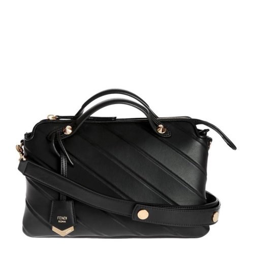  FENDI/芬迪 女士黑色牛皮革手提包 8BL124 A6V4 F0KUR PLSX