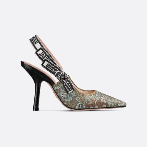 DIOR迪奥 22年秋冬 女士 高跟鞋 Escarpin slingback JAdior KCP762BXE_S71B