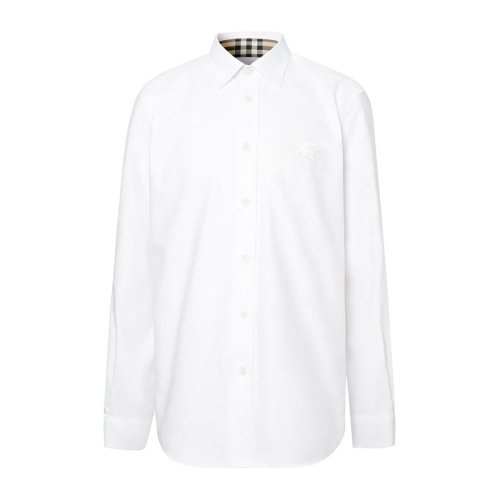  BURBERRY/博柏利 男士白色棉质长袖衬衫 8024523 PLFSX