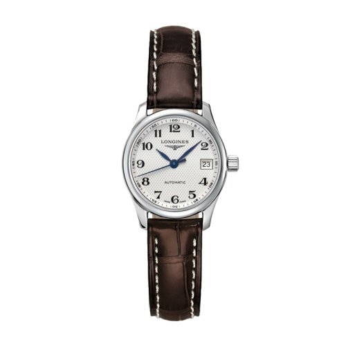 LONGINES/浪琴 名匠系列 自动机械表皮表带女表25.5毫米L2.128.4.78.3