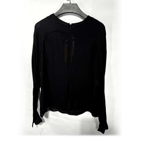 Emporio Armani/安普里奥阿玛尼 黑色女士长袖上衣（瑕疵折扣）