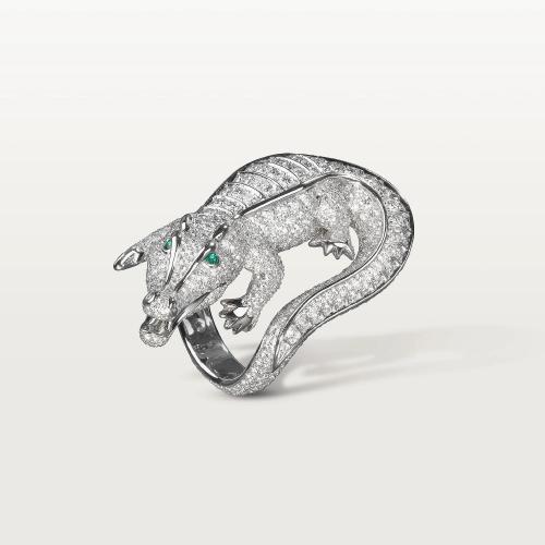  CARTIER 22年秋冬 女士 戒指 Bague Faune et Flore de Cartier
