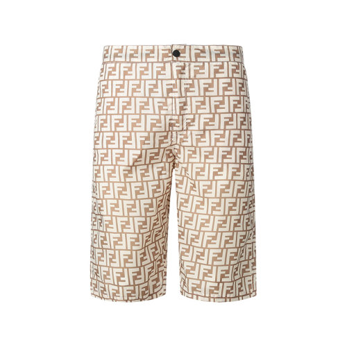 FENDI/芬迪 2021款 男士短裤 男士聚酯纤维游泳短裤 FXB079 AGBQ