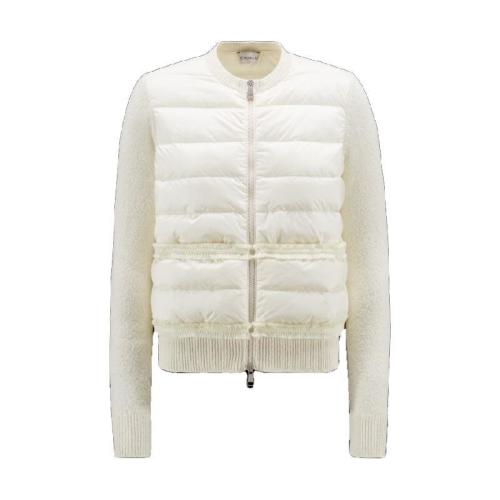  MONCLER蒙可蒙克莱 22年秋冬 女士 羽绒服 Padded Wool Blend Cardigan H20939B00006M1939034