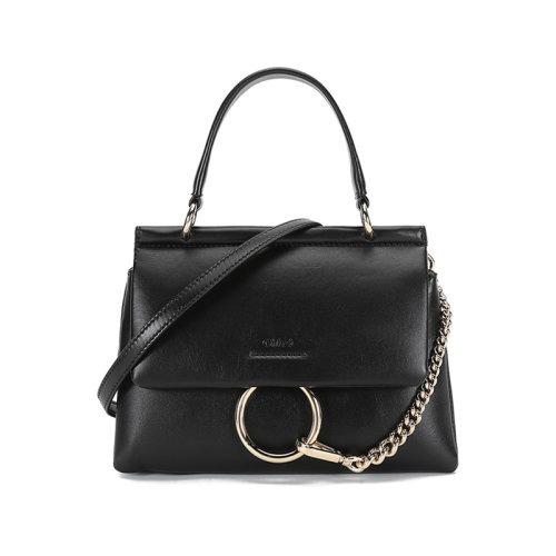 CHLOE/克洛伊 女士小号FAYE系列羊皮手提单肩斜挎包 CHC21AS413F17