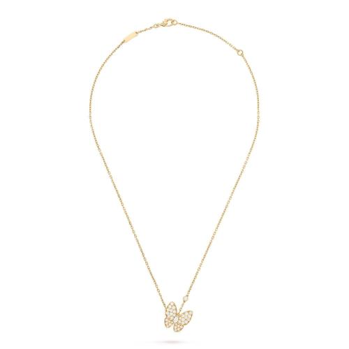 VCA梵克雅宝 22年秋冬 女士 吊坠 Two Butterfly吊坠 VCARP3DP00 预定商品2-8周发货