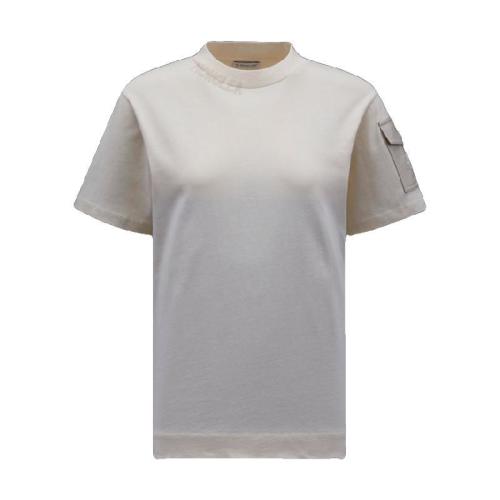  MONCLER蒙可蒙克莱 22年秋冬 女士 短袖T恤 Logo T-Shirt H20938C00003829HP213