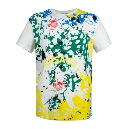 VERSACE/范思哲 男装 服饰 男士印花圆领 男士短袖T恤 B3GLA762-36590-003