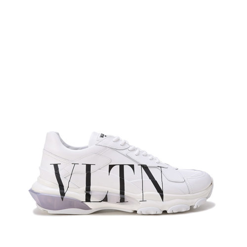 Valentino/华伦天奴 【22春夏新款】 男士牛皮革系带休闲运动鞋VLTN图案 XY2S0B21 RKW