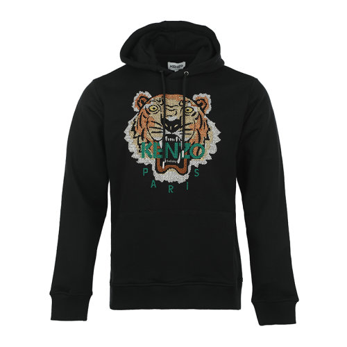 KENZO/高田贤三男士大虎头连帽套头卫衣FC65SW341