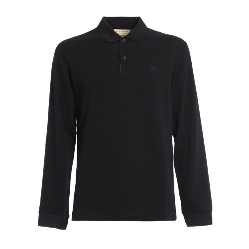  BURBERRY/博柏利 男士灰色棉质长袖polo衫 8027111 PLFSX