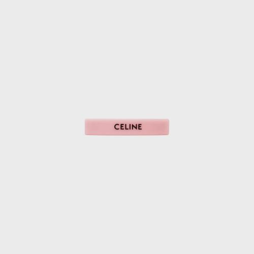  CELINE赛琳思琳 22年秋冬 女士 发夹 CELINE MONOCHROMS_酯和铁合金发夹 46Z156CTS.24IA