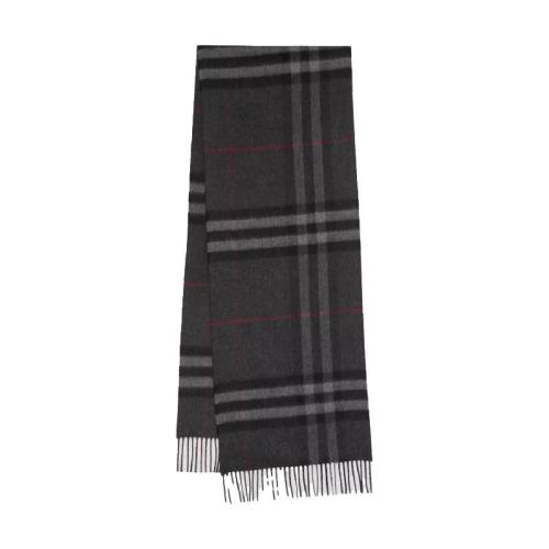  BURBERRY 22年秋冬 女士 经典格纹羊绒围巾 80155381
