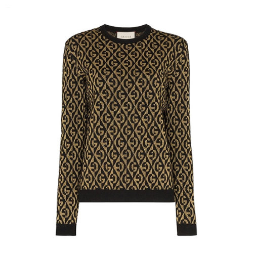 GUCCI/古驰 女士拼色羊毛针织衫 595660XKA00