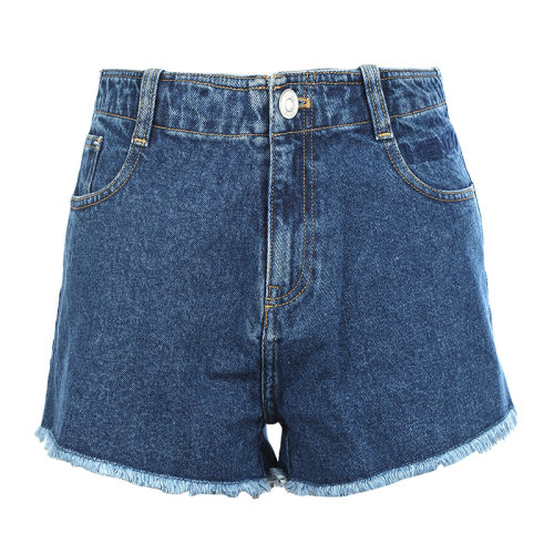 KENZO/高田贤三22春夏女士牛仔短裤FC52DS211