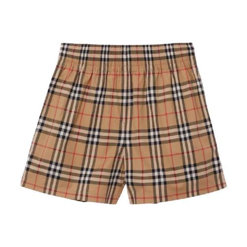 BURBERRY/博柏利  巴宝莉女装女士格纹时尚百搭短裤 80405981  GMH0010D
